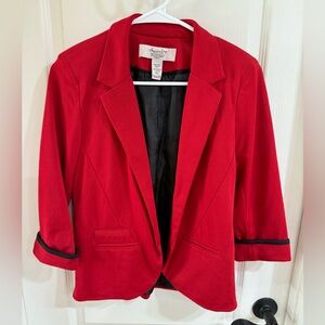 American Rag Red Blazer Classic Suit Jacket